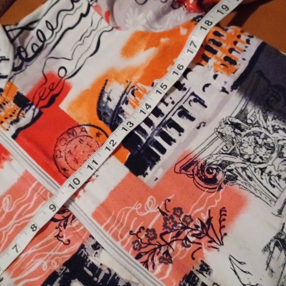 💙🌺Graphic Print Zip-Up Jacket - Picture 3 of 9